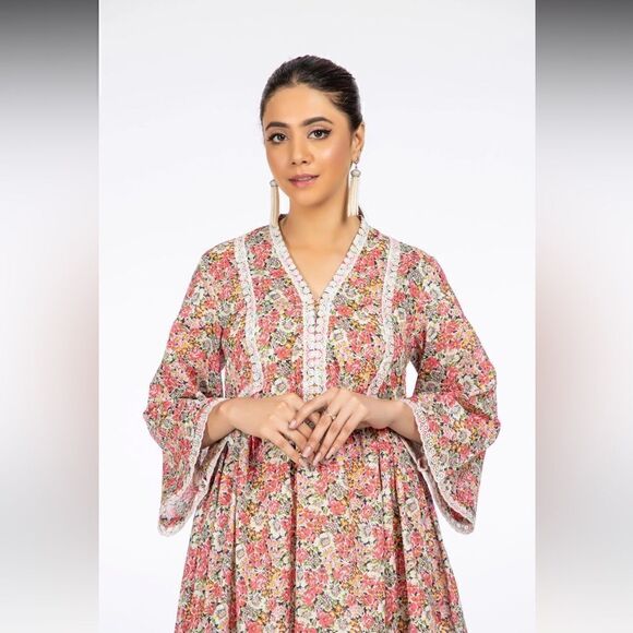 KAYSERIA PAKISTANI AUTHENTIC DESIGNER DRESS 1 PIECE - Picture 6 of 12